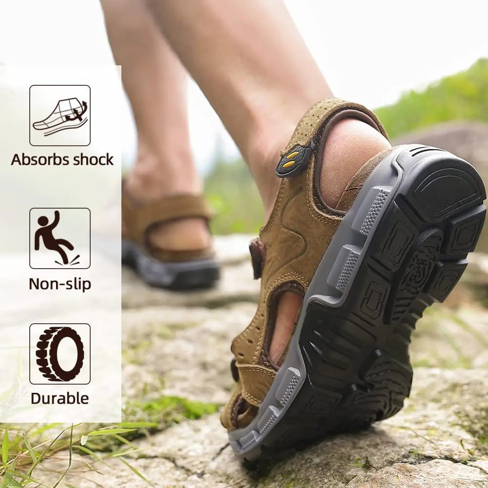 GOLDEN CAMEL Men's Summer Sandals – Perfect for Outdoor Adventures - Image 5