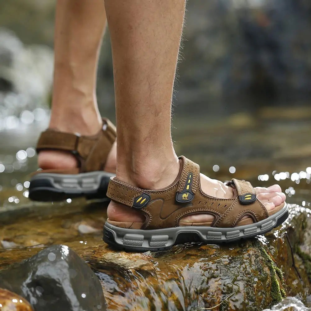 GOLDEN CAMEL Men's Summer Sandals – Perfect for Outdoor Adventures - Image 3