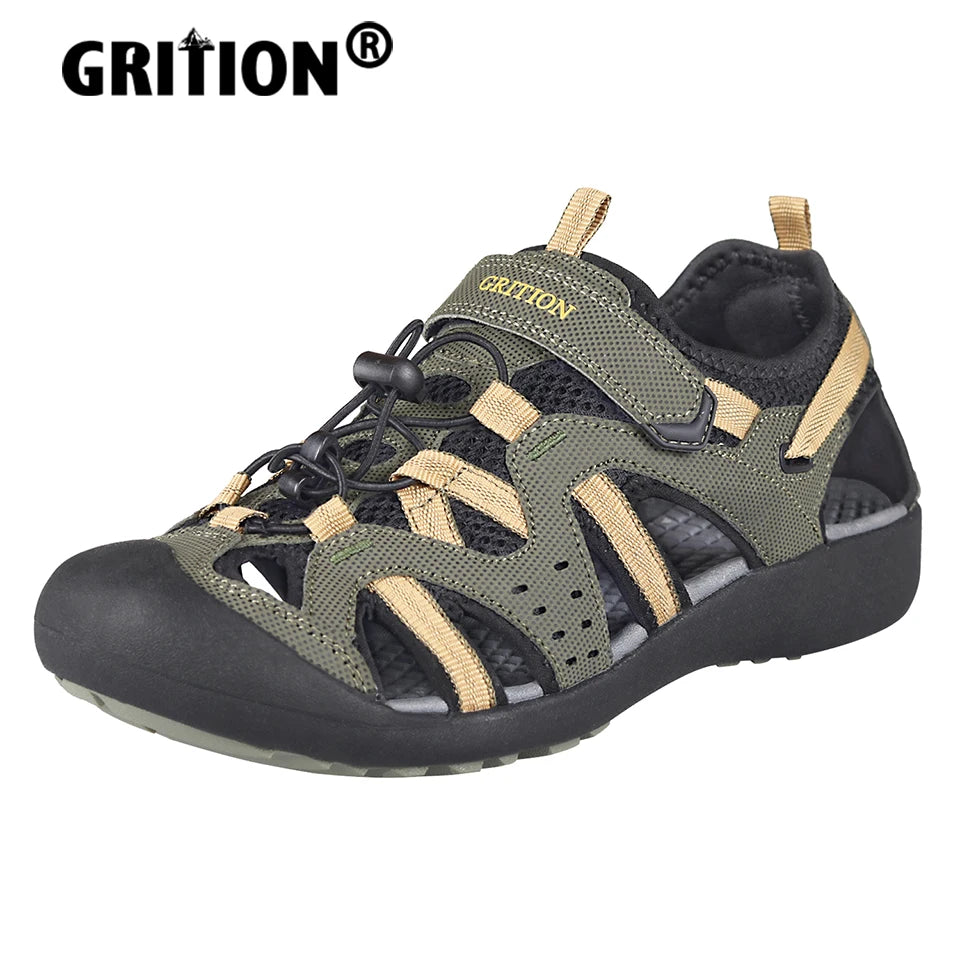 GRITION Men's Fashion Sandals – 2021 Beach Trekking Shoes