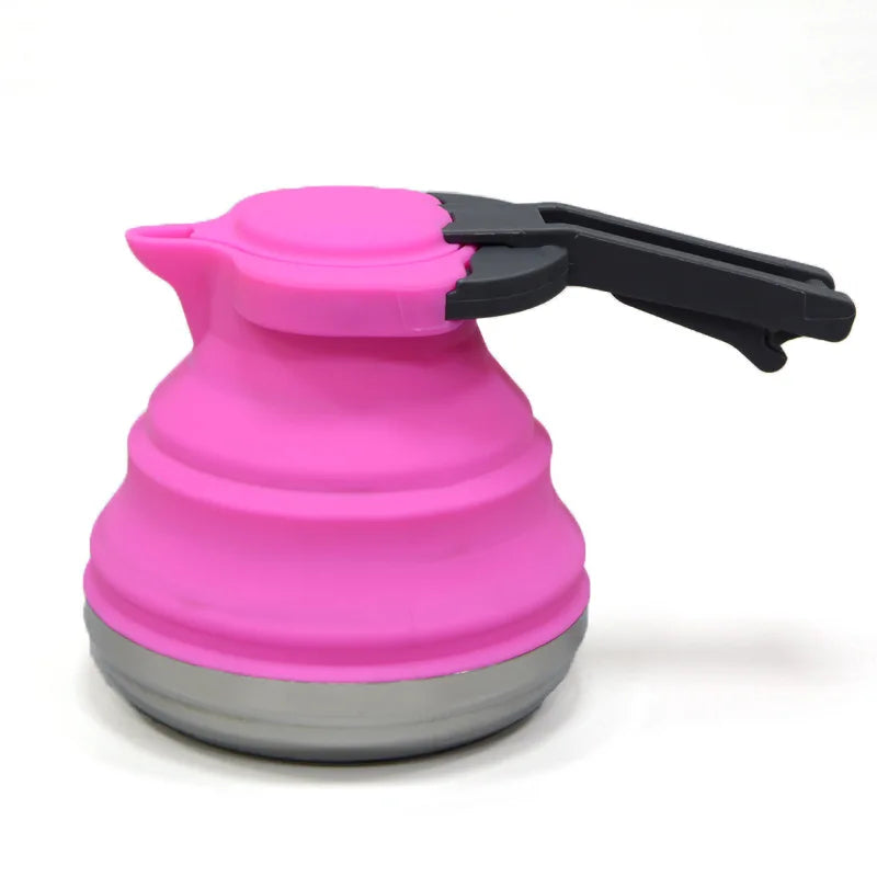 Outdoor Portable Silicone Kettle – Foldable and Collapsible Design - Image 5