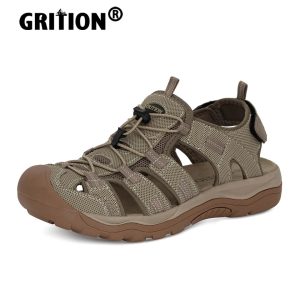 GRITION Men’s Outdoor Sandals – Perfect for Hiking and Summer Adventures