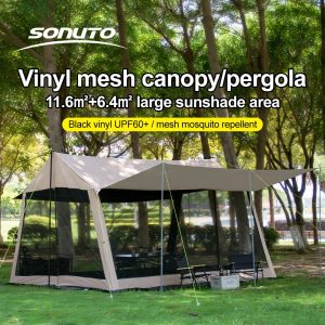 210D Outdoor Family Tent – Spacious, Portable, and Protective Shelter