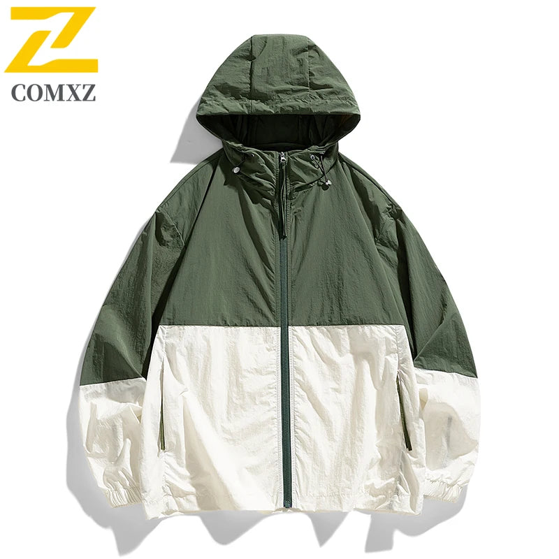 Men’s Thin Summer Waterproof Jacket – Perfect for Outdoor Adventures - Image 2