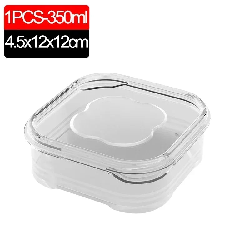 1/10PC Small Food Preservation Boxes – Transparent Kitchen Storage Solution - Image 11