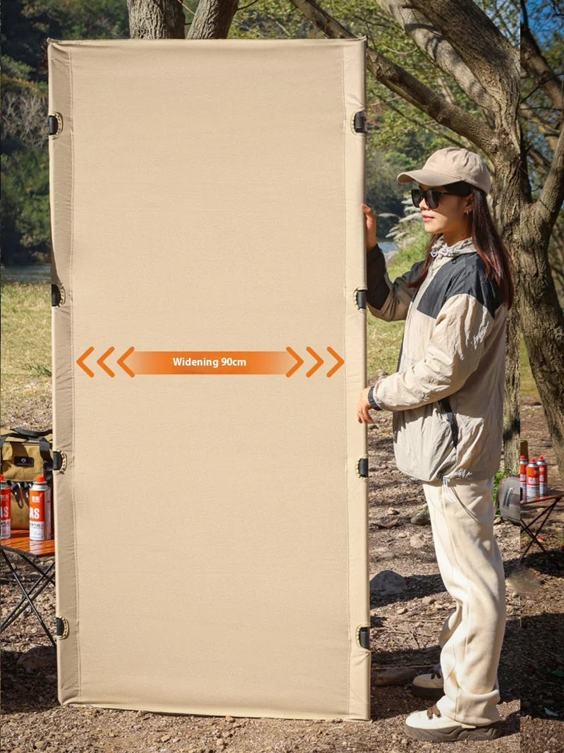 Lohascamping 90cm Widen Ultralight Folding Camping Cot – Portable and Versatile - Image 4