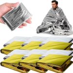 Emergency Thermal Poncho Blanket – Lightweight and Versatile Survival Gear