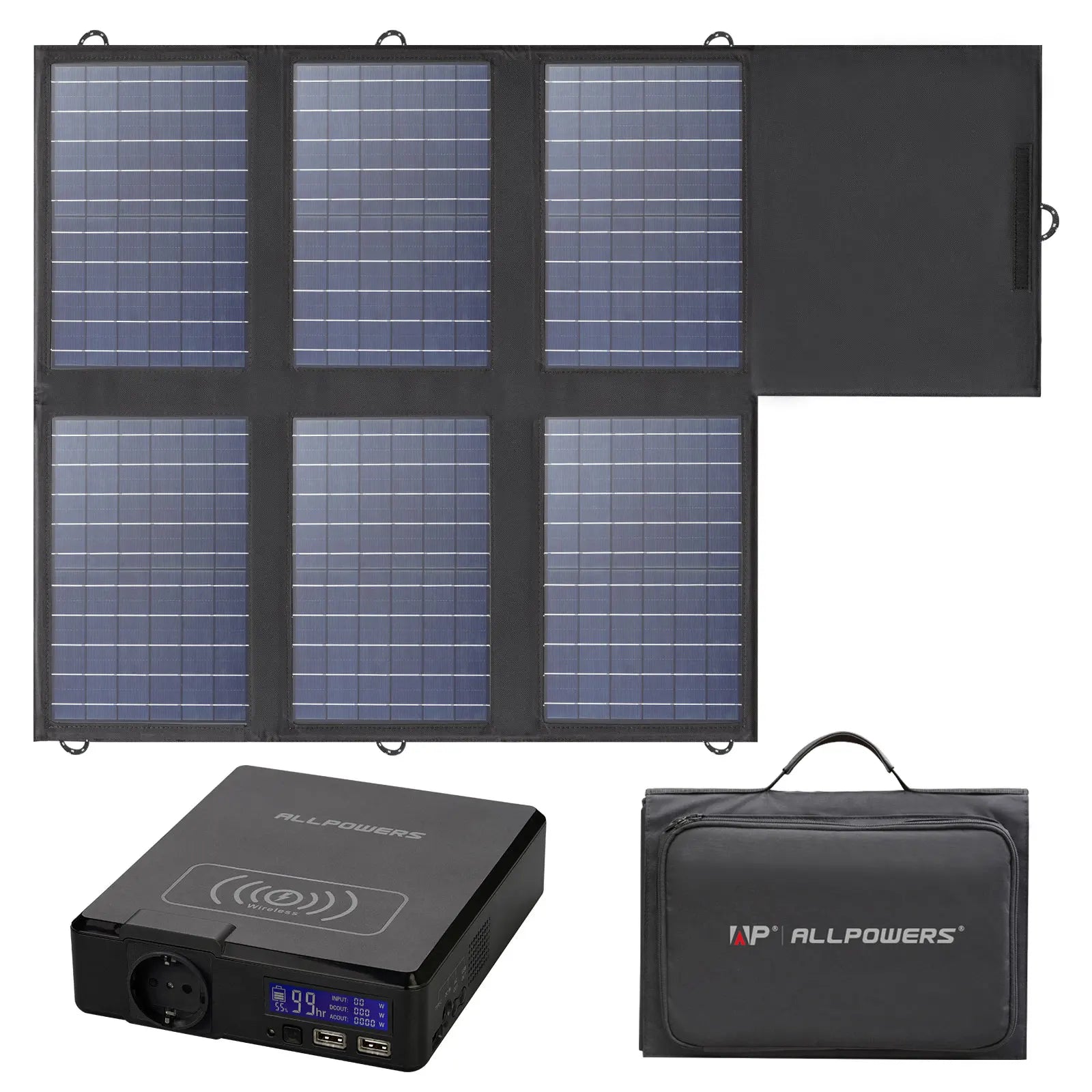 ALLPOWERS Solar Powerbank 41600mAh – Portable Power Solution for Outdoor Enthusiasts
