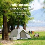 Outdoor Folding Tent – Quick Setup for 3-4 People, Perfect for Camping