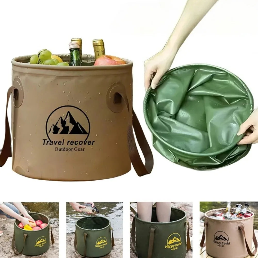 Portable Foldable Buckets – Versatile Water Containers for Outdoor Adventures
