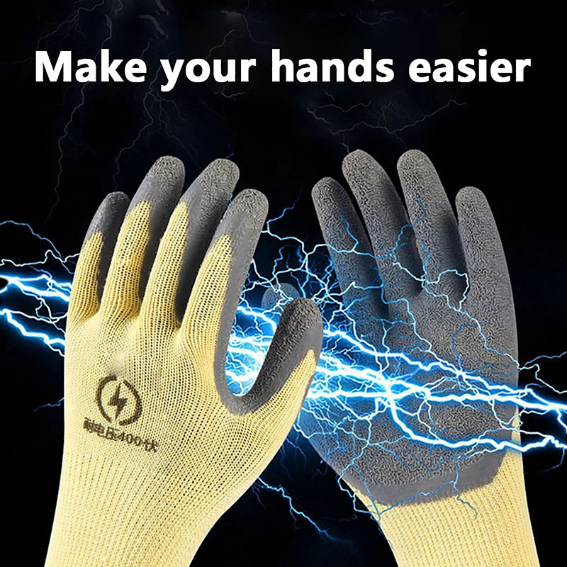 400V Rubber Insulating Gloves – Essential Safety Gear for Electricians - Image 4