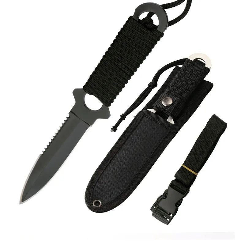 Field High Hardness Sharp Tactical Knife – Portable Wilderness Survival Tool   - Image 8