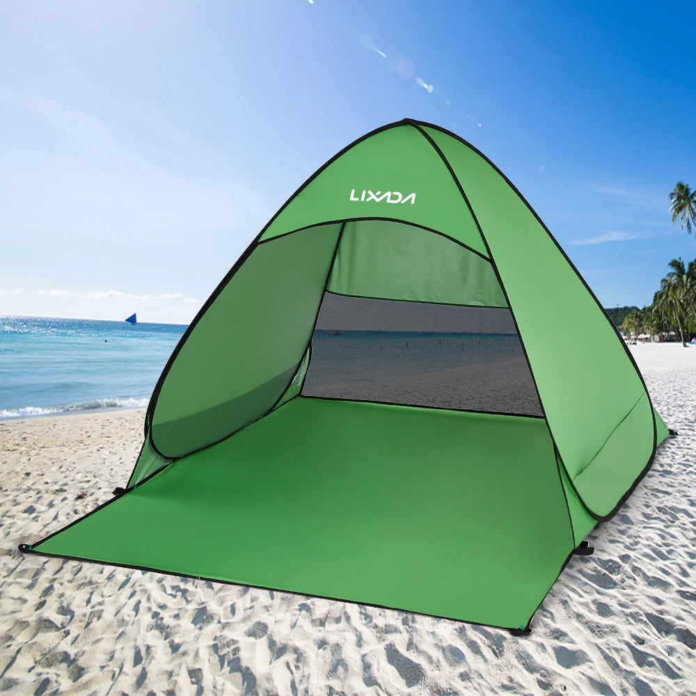 Lixada Automatic Pop Up Beach Tent – Lightweight UV Protection Shelter - Image 2