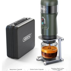 HiBREW Wireless Electric Portable Espresso Machine – Perfect for Car & Home Use