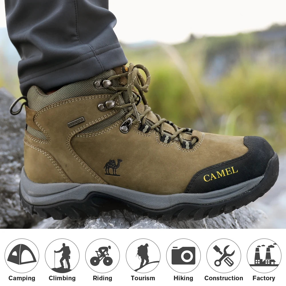 GOLDEN CAMEL Waterproof Hiking Shoes – Durable Footwear for Outdoor Enthusiasts - Image 5