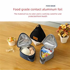 Portable Triangle Insulation Bag β Perfect for Rice, Sandwiches, and More