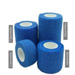 Blue Waterproof Self-Adhesive Elastic Bandage – Essential First Aid Kit