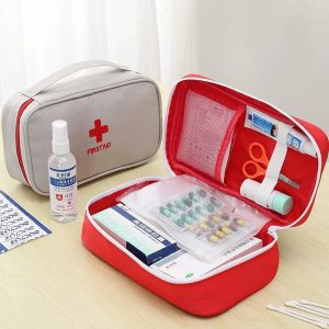 Empty Large First Aid Kits for Outdoor and Emergency Preparedness