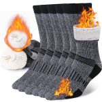 Merino Wool Crew Socks – Ultimate Warmth for Winter Activities