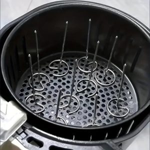 Premium 304 Stainless Steel BBQ Skewers β Perfect for Air Fryers & Ovens