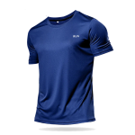High Quality Polyester Men's Quick Dry Running T-Shirt – Perfect for Fitness and Training